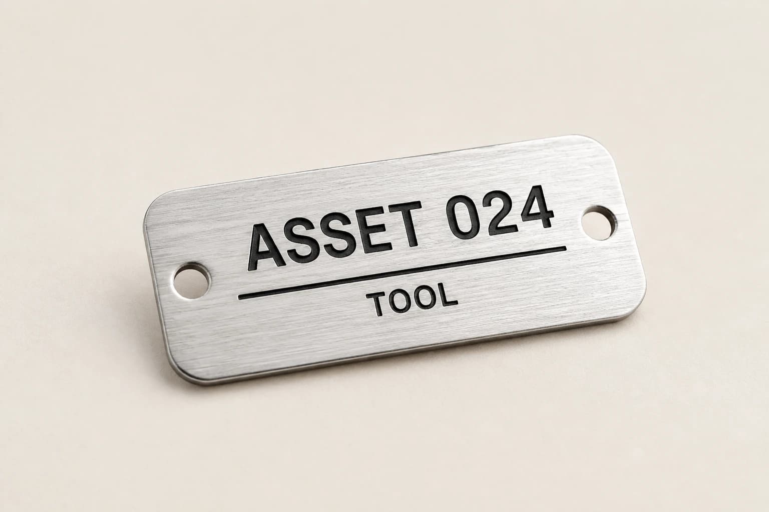 Construction Equipment ID Tags original design concept
